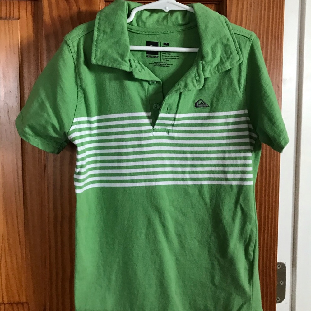 NWOT Quiksilver Polo Shirt - Size 6